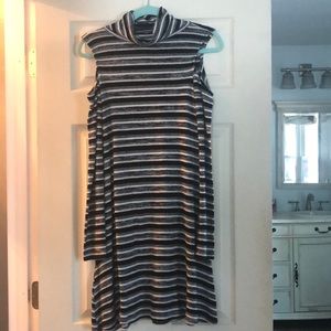 AE Soft & Sexy Cold Shoulder Turtleneck Dress